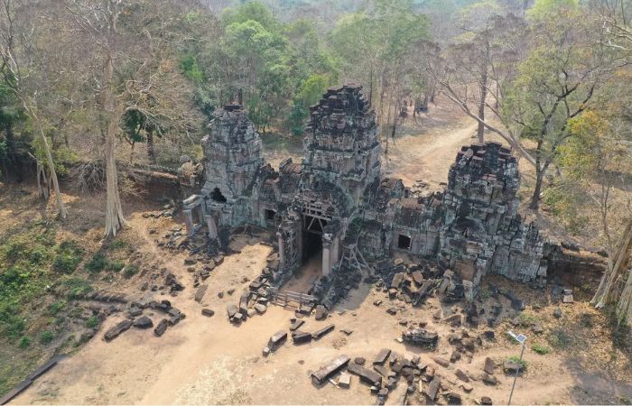 Bakan temple attractions in Cambodia