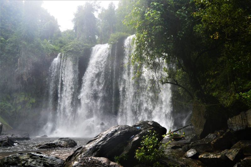 Kulen Waterfall & Elephant Conservation Project