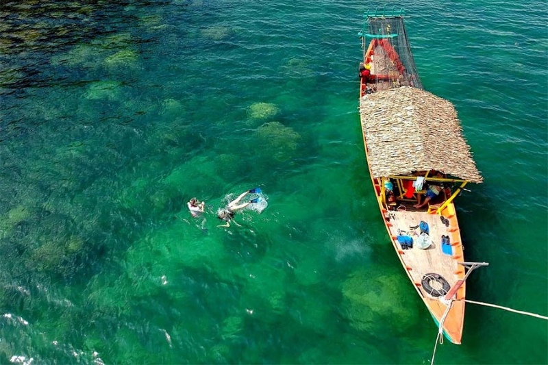 Kep beach attractions in Cambodia