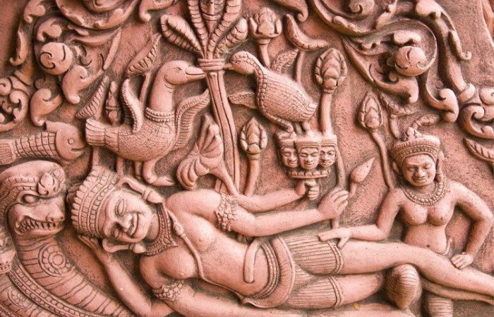 Kork Beng temple attractions in Cambodia