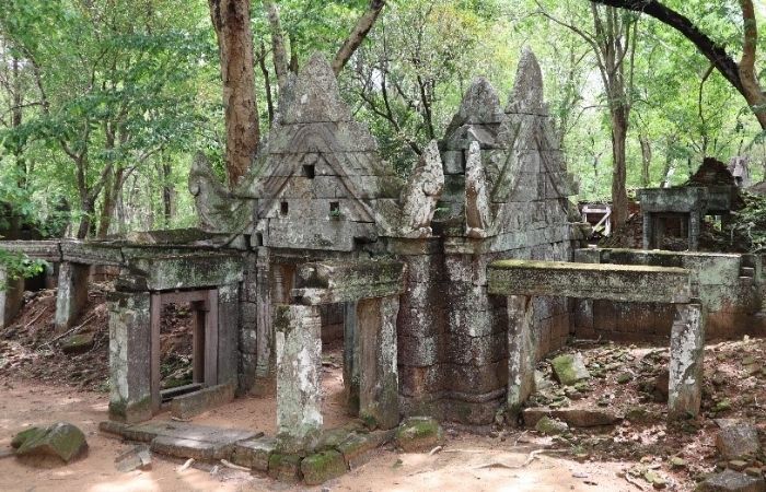 Noreay temple attractions in Cambodia