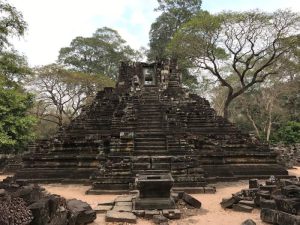 Small Circle and Sunset at Bakheng Mountain