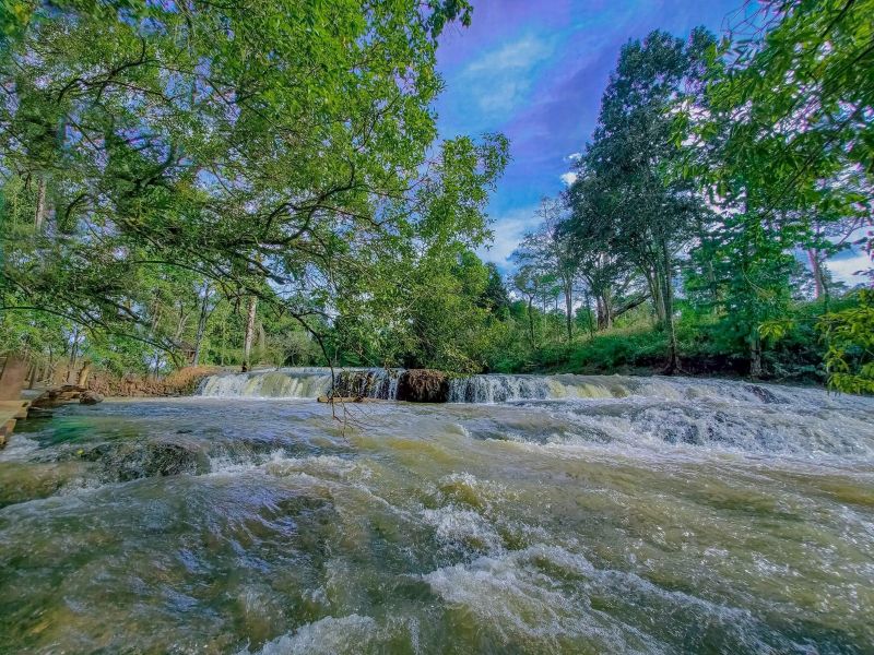 Ou Sea Lair waterfall attractions in Cambodia