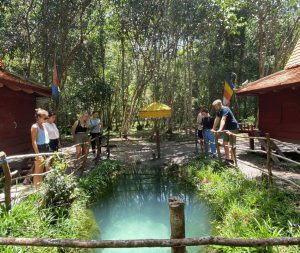 Kulen waterfall 1000 Lingas and Srash Damrei
