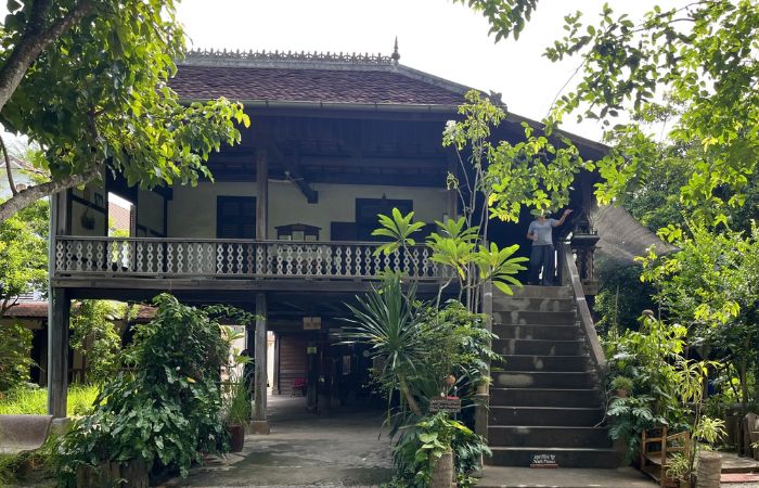 Ancient house attractions in Cambodia