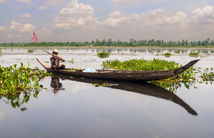 Taproom temple, Yeay Pov Temple and Tonle Bati Lake