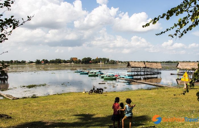 Taproom temple, Yeay Pov Temple and Tonle Bati Lake