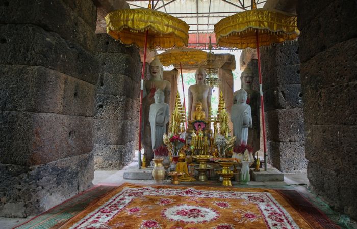 Preah Vihear Chan temple attractions in Cambodia