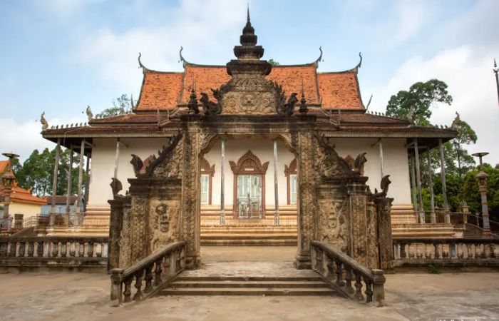 Wat Svay Kandal attractions in Cambodia