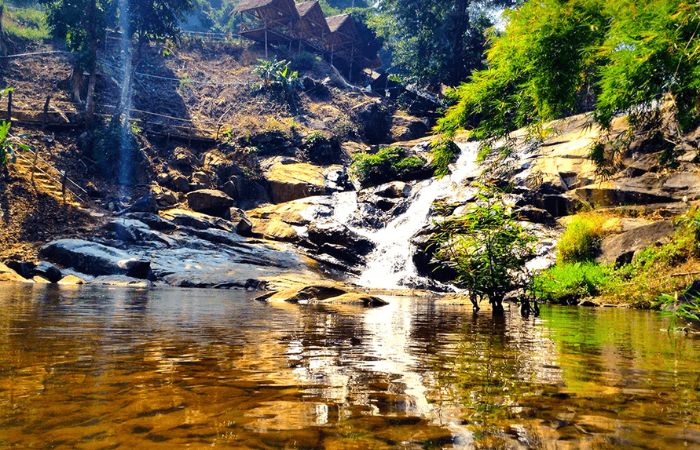 Pailin Waterfall attractions in Cambodia