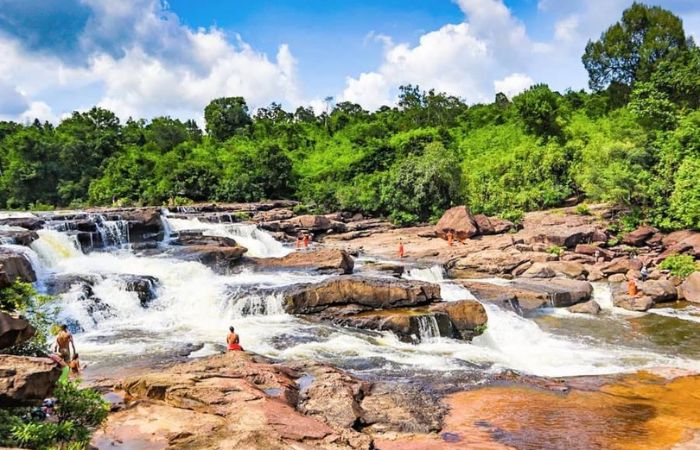 Tatai Waterfall attractions in Cambodia