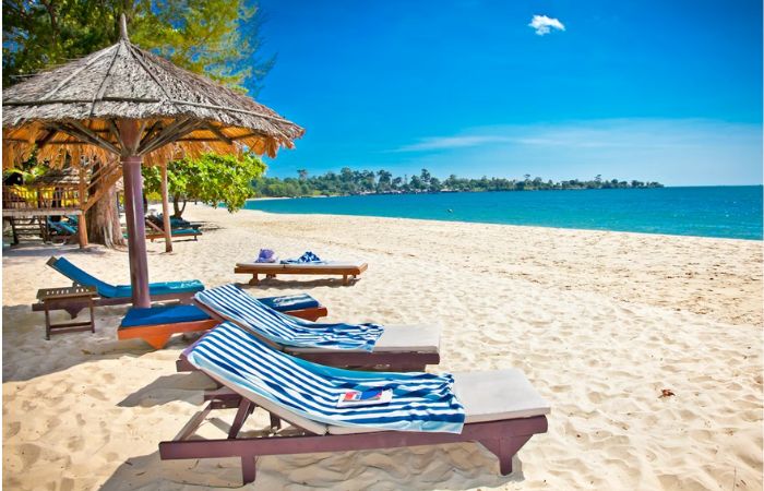Sokha beach attractions in Cambodia