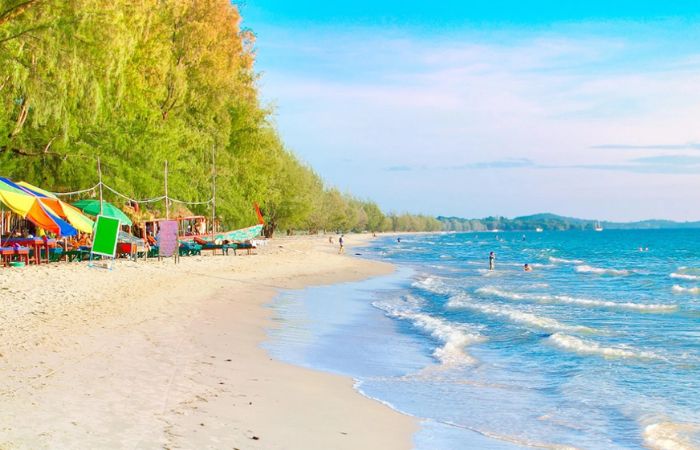 Ocheuteal beach attractions in Cambodia