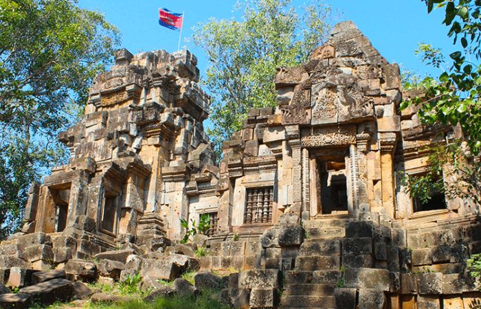 Baseth temple attractions in Cambodia