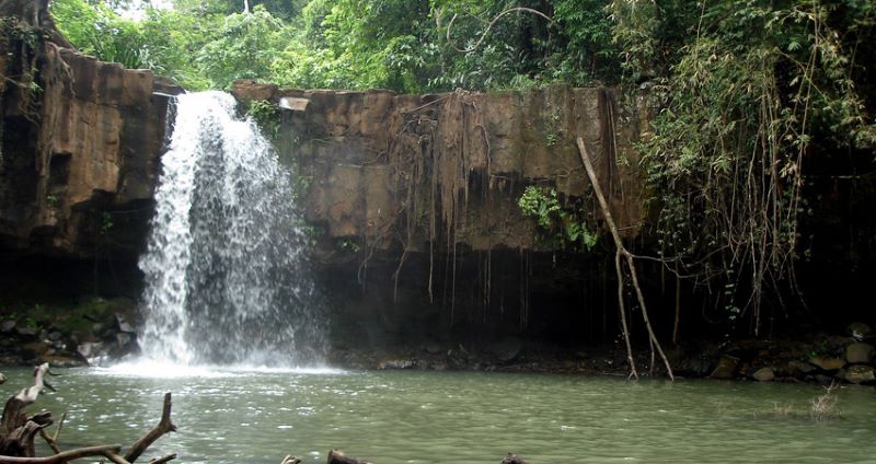 Lak Pok Preah waterfall attractions in Cambodia