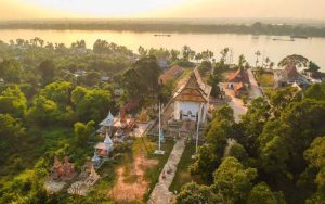 Silk Island, Monkey Pagoda and Golden temple Tour