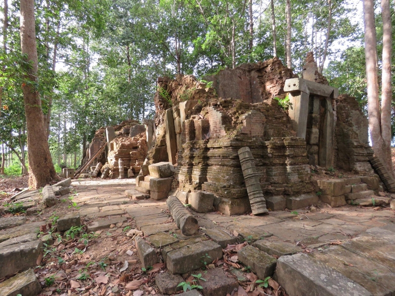 Prasat Prei temple attractions in Cambodia