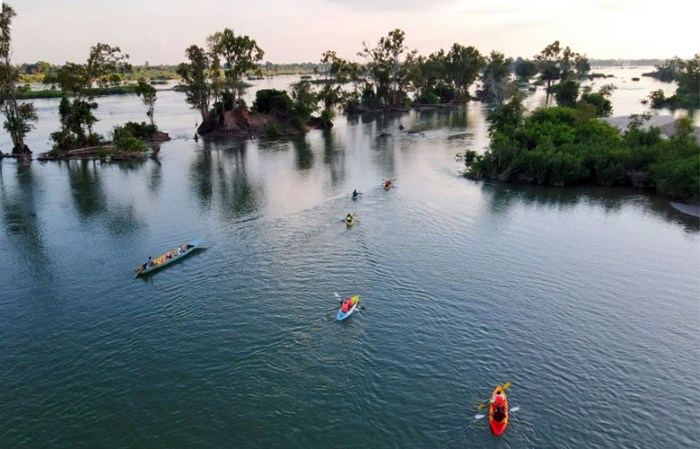 Koh Khsach resort attractions in Cambodia